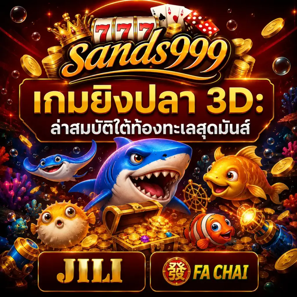 sands999-เกมยิงปลา-3D