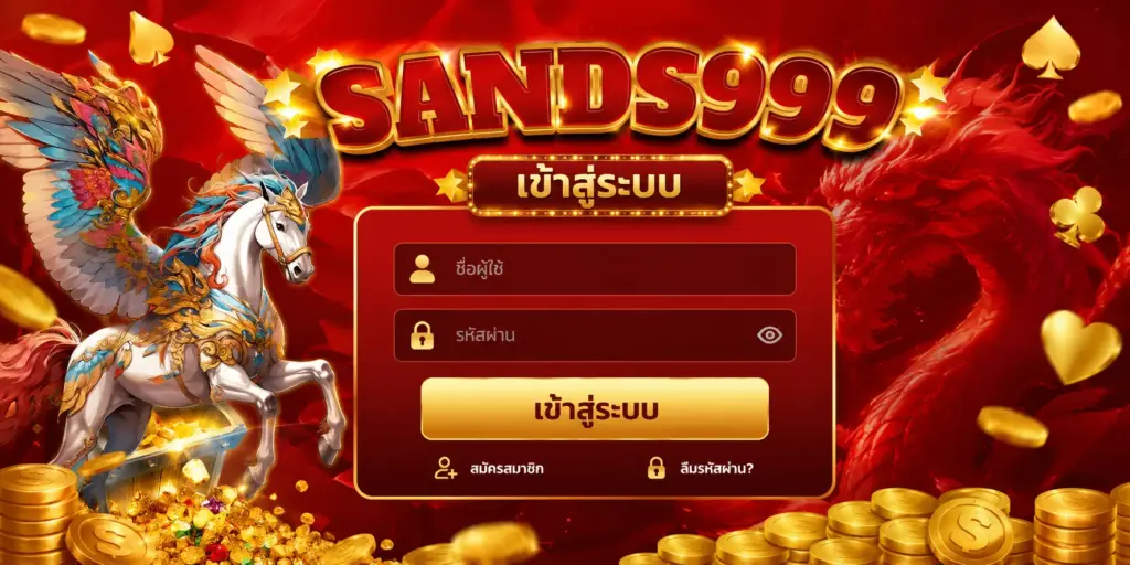 เข้าสู่ระบบ sands999